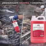 Desengrasante Industrial Rojo Concentrado Alto Poder - Imagen 2