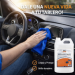 Renovador De Tablero Siliconado Auto Aroma New Car AIO - Imagen 2